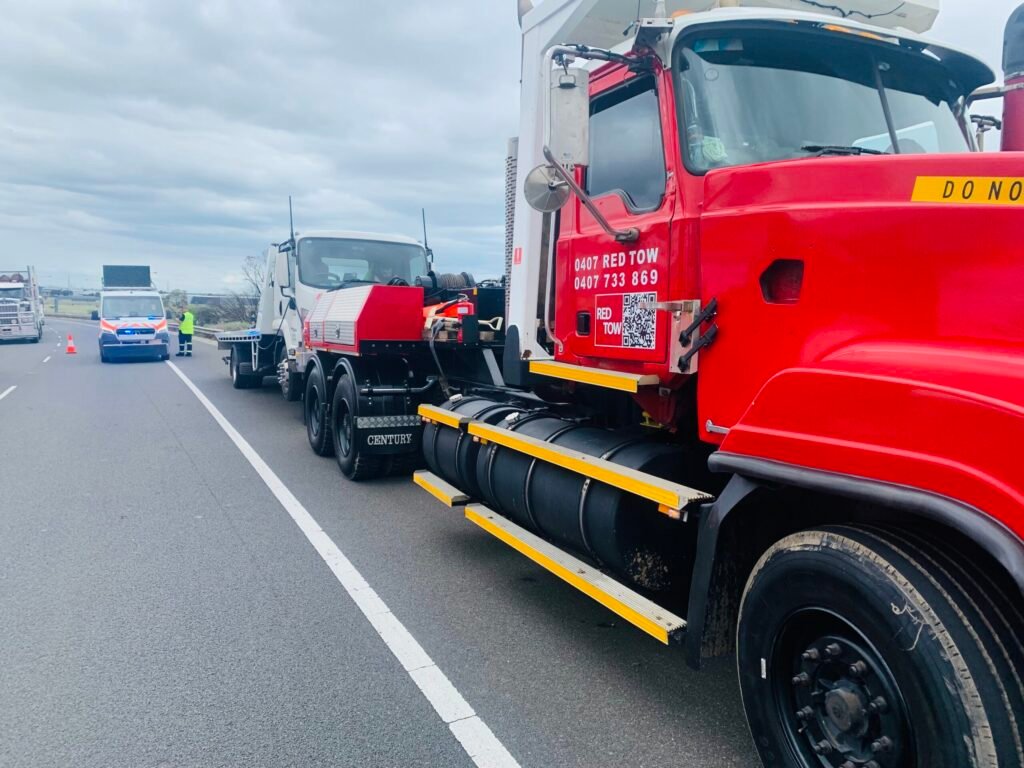 Red Tow Roadside Towing