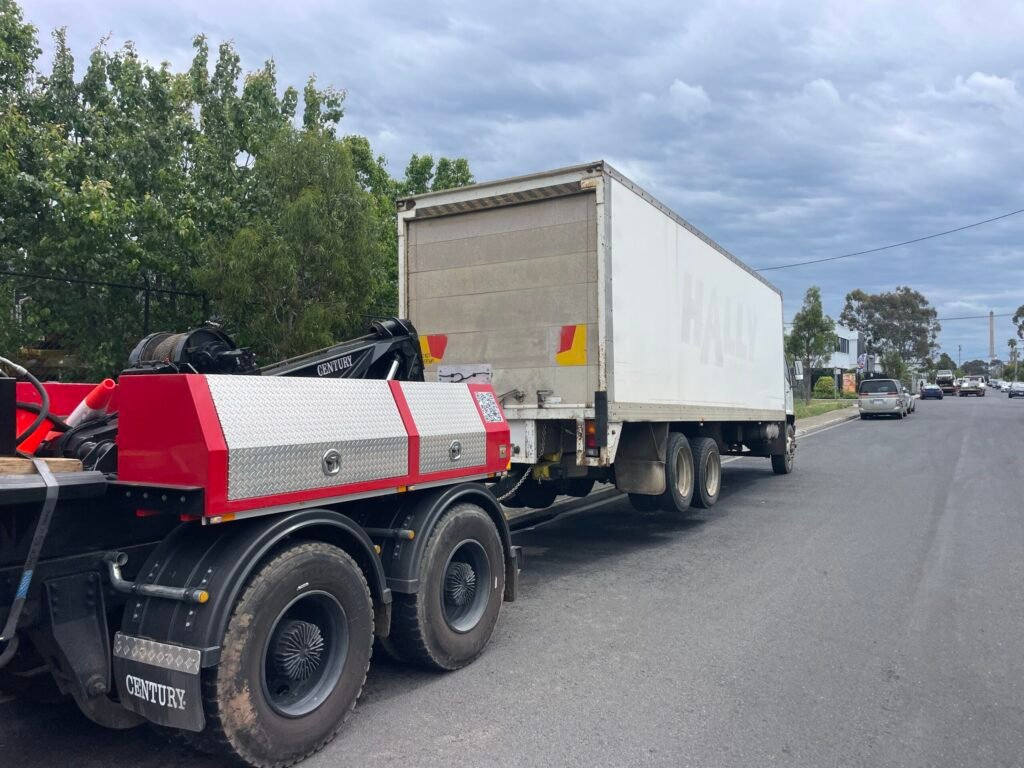 recovery of a stolen truck